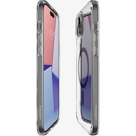 Чохол Spigen для Apple iPhone 15 Ultra Hybrid MagFit, Black