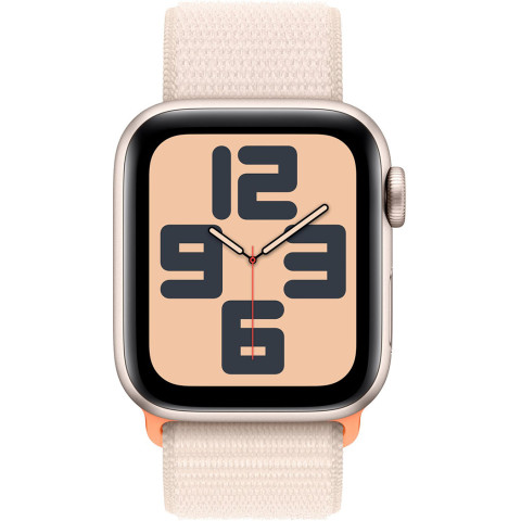 Смартгодинник Apple Watch SE GPS 40mm Starlight Aluminium Case with Starlight Sport Loop