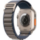 Смартгодинник Apple Watch Ultra 2 GPS + Cellular, 49mm Titanium Case with Blue Alpine Loop – Large