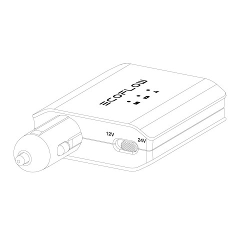 Адаптер EcoFlow Car Battery Charging