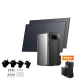 Комплект EcoFlow STREAM ULTRA/Solar Panel 2*400/Cистема кріплень EcoFlow Rigid Solar Panel Mounting Feet/Розумний лічильник Smart Meter