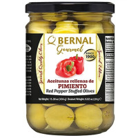 Оливки Bernal фаршировані перцем 436г.