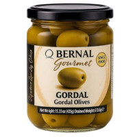 Оливки Bernal Гіганти з кісточкою  436г.