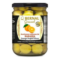 Оливки Bernal фаршировані пастою з апельсина 436г.
