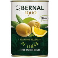 Оливки Bernal фаршировані пастою лимону 292г.з/б