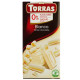 Шоколад Без глютену та без цукру білий Torras 75g