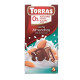 Шоколад Без глютену та без цукру молочний Torras з мигдалем 75g