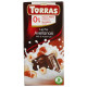 Шоколад Без глютену та без цукру молочний Torras з фундуком 75g