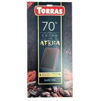Шоколад Без глютену чорний Torras 70% 100g