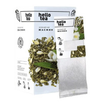 Чай зелений hello tea жасмин (20*2г)