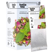 Чай травяний hello tea зелена мята (20*2г)