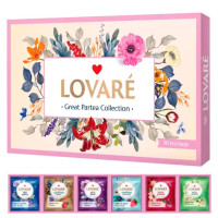 Набір Чай Lovare Great Partea Collection (18 видів*5шт) 155г