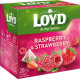 Чай Loyd Raspberry & Strawberry пірамідки 40г