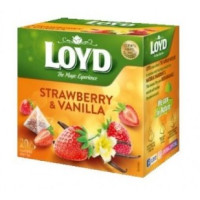 Чай Loyd Strawberry & Vanilla полуниця-ваніль, 40г