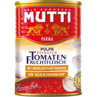 Перетерті помідори Mutti з часником 400г