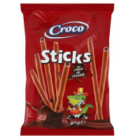 Палички Croco Sticks з шоколадним кремом 80 г
